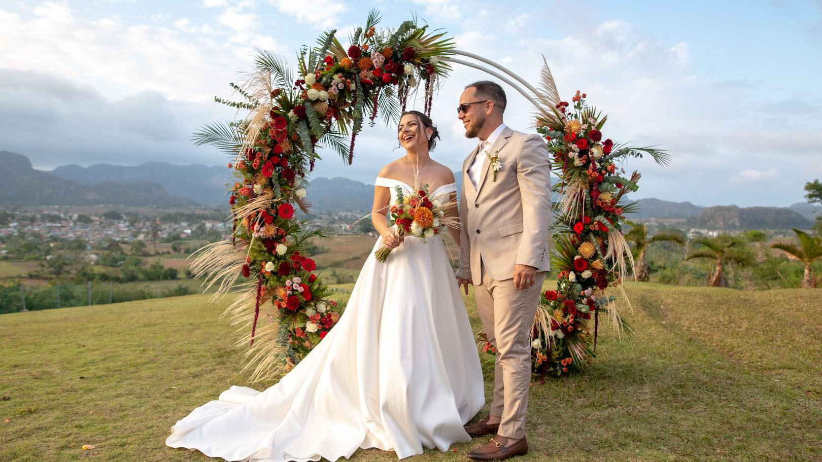 Boda en Viñales, Cuba. Wedding planner, Viñales Cuba.